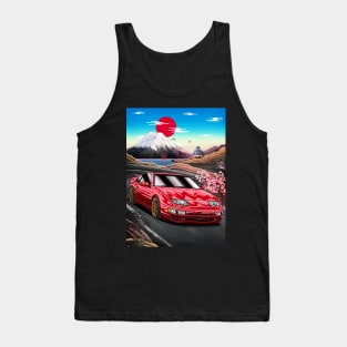 Nissan 300ZX (Z32) Fairlady Z  Japanese Art Tank Top